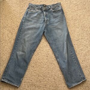 BDG Women’s Cropped Straight High Rise Jeans - Size 31